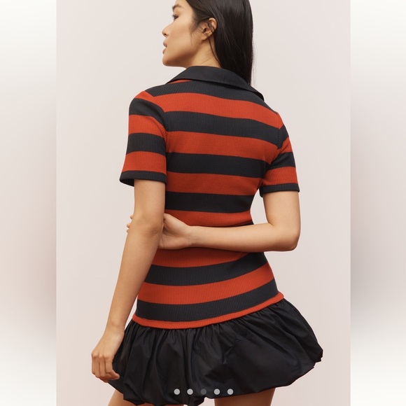 Anthropologie Maeve Bubble hem Twofer Mini dress - Picture 5 of 12